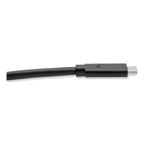 Image of Tripp Lite by Eaton USB 3.1 Gen 1 (5 Gbps) Cable, USB Type-C (USB-C) to USB Type-C (M/M), 5 A, 6 ft, Black