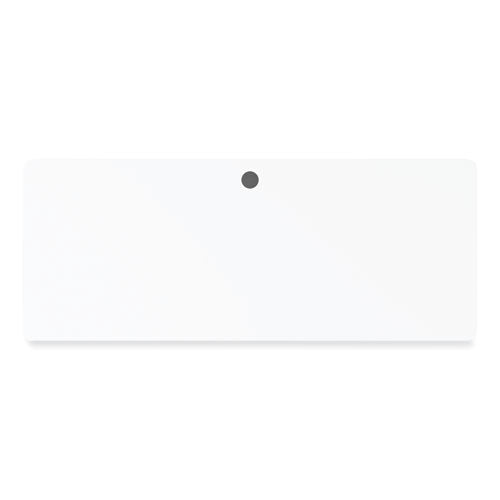 Image of Alera® Alera Modern Teacher Series Pedestal Desk, Left-Side Pedestal: Box/Box/File, 60" x 24" x 28.75", White/Silver