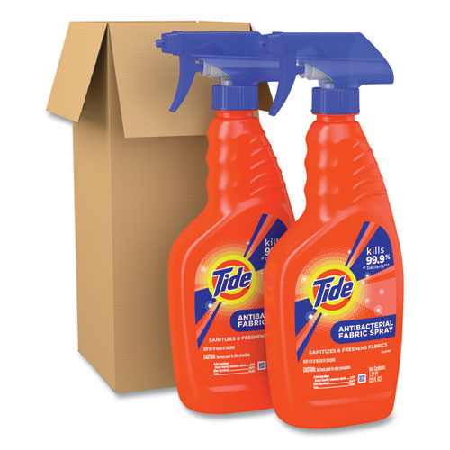 Image of Tide® Antibacterial Fabric Spray, Original Scent, 22 oz Spray Bottle, 2/Carton