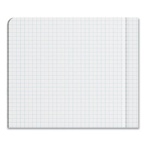 Image of Universal® Quad Rule Composition Book, Quadrille Rule (4 sq/in), Black Marble Cover, (100) 9.75 x 7.5 Sheets