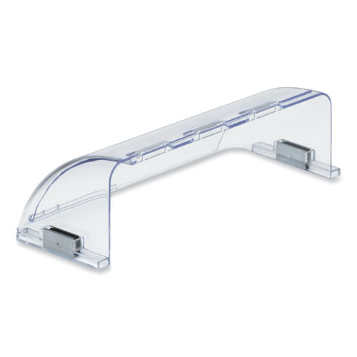Image of deflecto® Premium Unbreakable Air Deflector, 3.87 x 9 x 2.75, Clear
