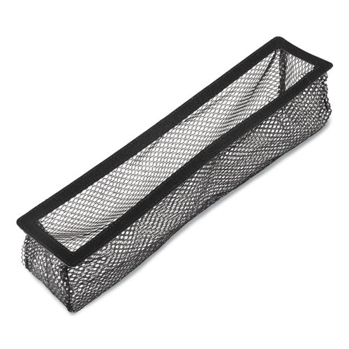 Image of deflecto® Register Nets, 4 x 12 x 0.1, Black