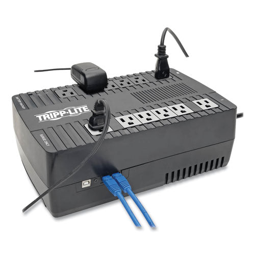 Image of Tripp Lite by Eaton AVR Series Ultra-Compact Line-Interactive UPS, 12 Outlets, 900 VA, 420 J