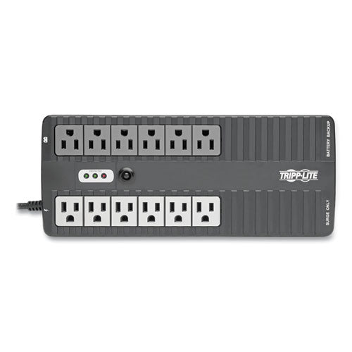 Image of Tripp Lite by Eaton Internet Office Ultra-Compact Desktop Standby Ups, 12 Outlets, 900 Va, 420 J