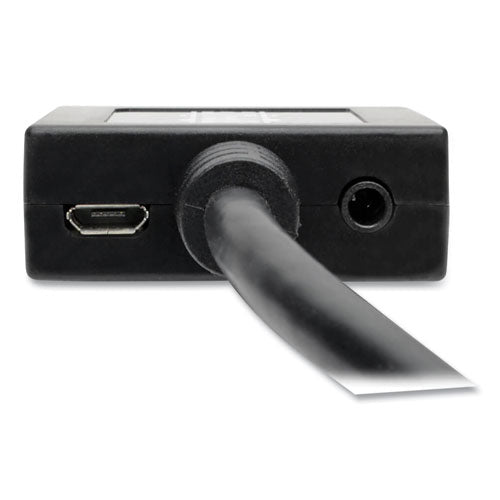 Image of Tripp Lite by Eaton HDMI to VGA with Audio Converter Cable, 6", Black