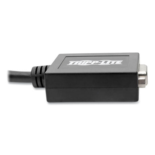 Image of Tripp Lite by Eaton HDMI to VGA with Audio Converter Cable, 6", Black