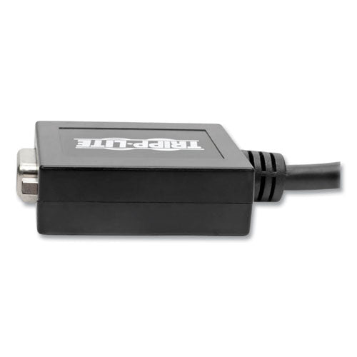 Image of Tripp Lite by Eaton HDMI to VGA with Audio Converter Cable, 6", Black