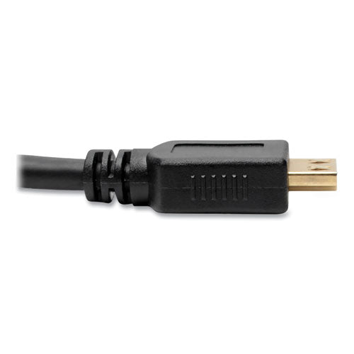 Image of Tripp Lite by Eaton HDMI to VGA with Audio Converter Cable, 6", Black