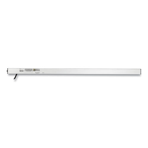Image of Tripp Lite by Eaton Vertical Power Strip, 12 Outlets, 15 ft Cord, Silver