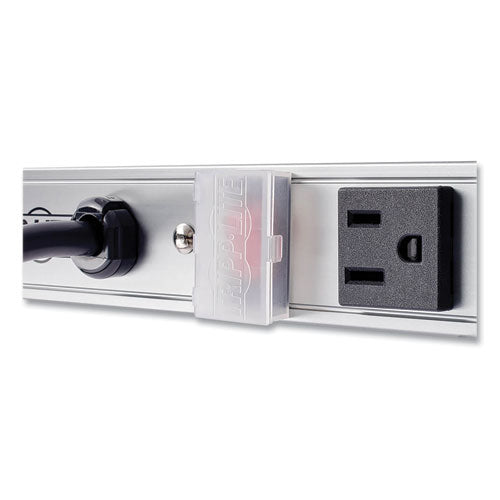 Image of Tripp Lite by Eaton Vertical Power Strip, 12 Outlets, 15 ft Cord, Silver