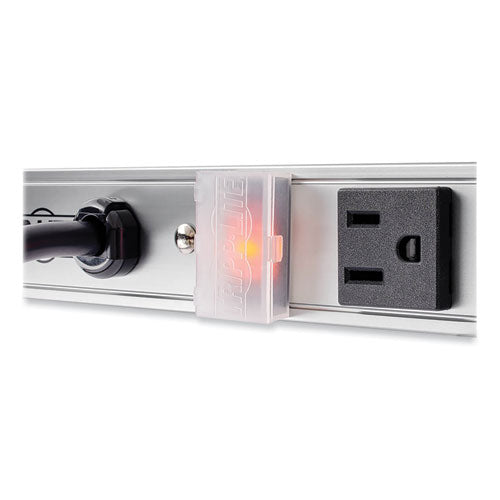 Image of Tripp Lite by Eaton Vertical Power Strip, 12 Outlets, 15 ft Cord, Silver