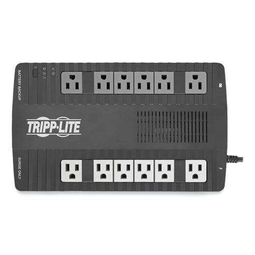 Image of Tripp Lite by Eaton AVR Series Ultra-Compact Line-Interactive UPS, 12 Outlets, 750 VA, 420 J