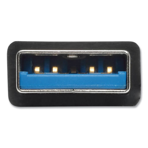 Image of Tripp Lite by Eaton Ultra-Slim Portable Usb 3.0 Superspeed Hub, 4 Ports, Black