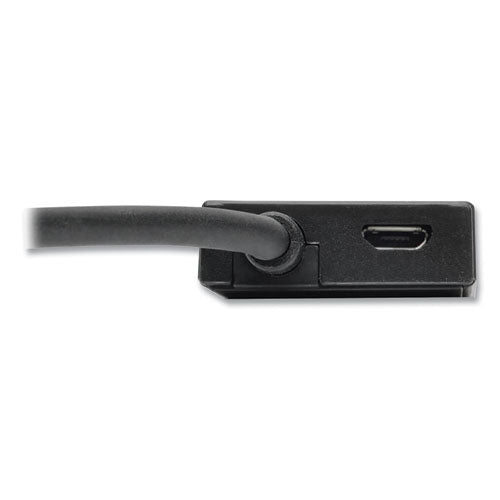 Image of Tripp Lite by Eaton Ultra-Slim Portable Usb 3.0 Superspeed Hub, 4 Ports, Black