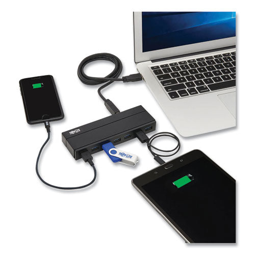 Image of Tripp Lite by Eaton Charging Hub 3.0, 7 Ports, Black