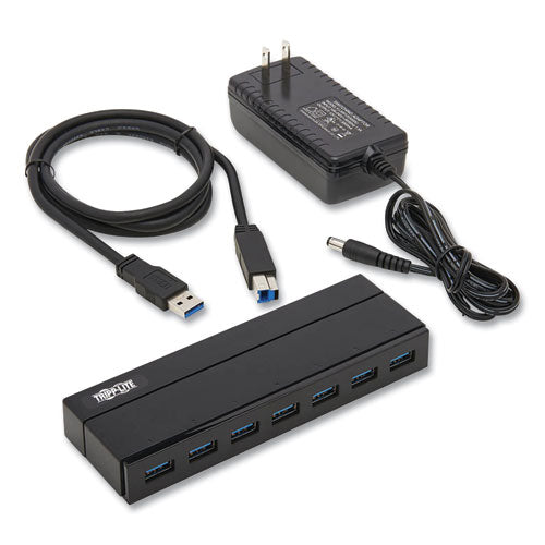 Image of Tripp Lite by Eaton Charging Hub 3.0, 7 Ports, Black