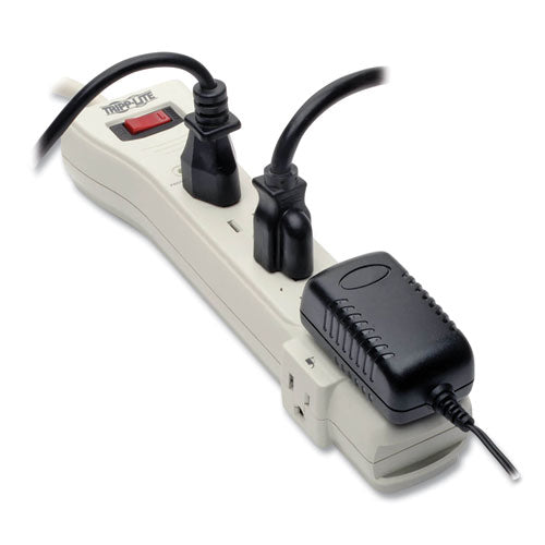Image of Tripp Lite by Eaton Protect It! Surge Protector, 7 AC Outlets, 7 ft Cord, 2,160 J, Light Gray