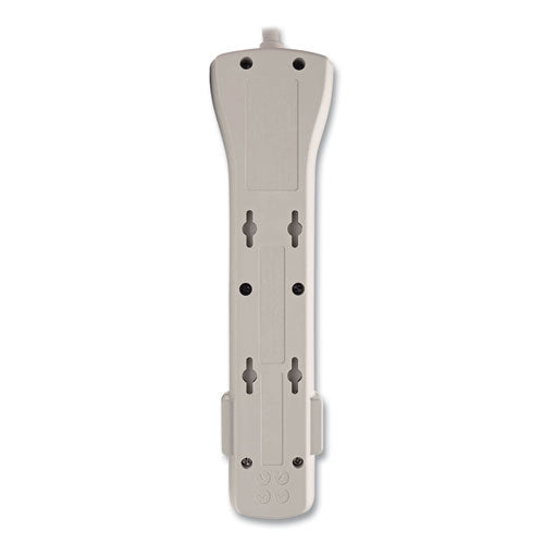Image of Tripp Lite by Eaton Protect It! Surge Protector, 7 AC Outlets, 15 ft Cord, 2,520 J, Light Gray