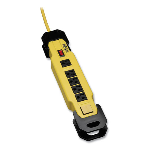 Image of Tripp Lite by Eaton Power It! Safety Power Strip with GFCI Plug, 6 Outlets, 9 ft Cord, Yellow/Black
