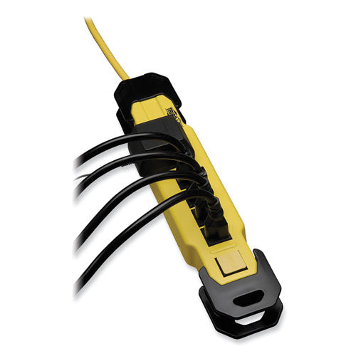 Image of Tripp Lite by Eaton Power It! Safety Power Strip with GFCI Plug, 6 Outlets, 9 ft Cord, Yellow/Black