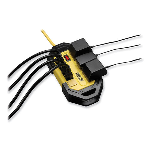 Image of Tripp Lite by Eaton Power It! Safety Power Strip with GFCI Plug, 8 Outlets, 12 ft Cord, Yellow/Black