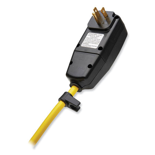 Image of Tripp Lite by Eaton Power It! Safety Power Strip with GFCI Plug, 8 Outlets, 12 ft Cord, Yellow/Black