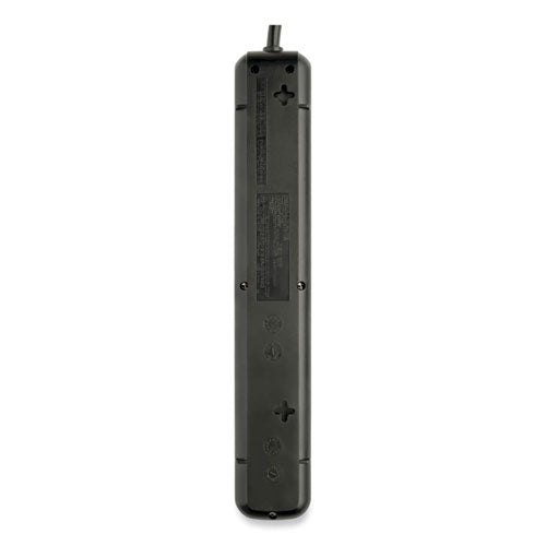 Image of Tripp Lite by Eaton Protect It! Surge Protector, 7 AC Outlets, 4 ft Cord, 1,080 J, Black