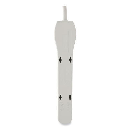 Image of Tripp Lite by Eaton Protect It! Home Computer Surge Protector, 6 AC Outlets, 2 ft Cord, 180 J, Light Gray