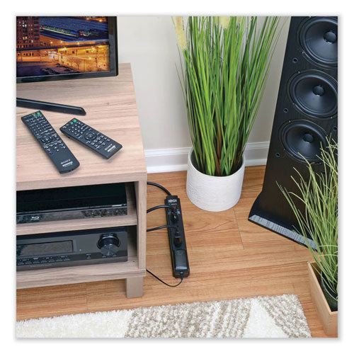 Image of Tripp Lite by Eaton Protect It! Surge Protector, 6 AC Outlets, 6 ft Cord, 790 J, Black