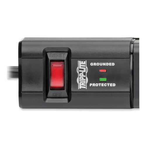 Image of Tripp Lite by Eaton Protect It! Surge Protector, 6 AC Outlets/2 USB Ports, 8 ft Cord, 1,080 J, Black