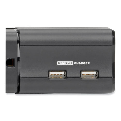 Image of Tripp Lite by Eaton Protect It! Surge Protector, 6 AC Outlets/2 USB Ports, 8 ft Cord, 1,080 J, Black