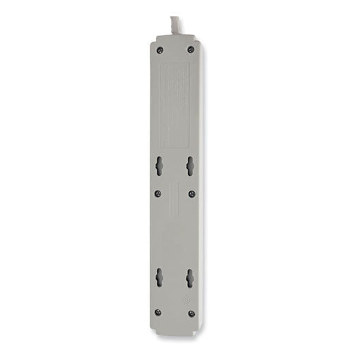 Image of Tripp Lite by Eaton Protect It! Surge Protector, 6 AC Outlets, 15 ft Cord, 790 J, Light Gray