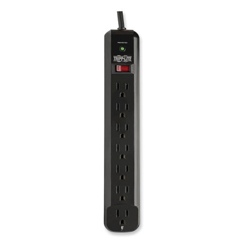 Image of Tripp Lite by Eaton Protect It! Surge Protector, 7 AC Outlets, 12 ft Cord, 1,080 J, Black