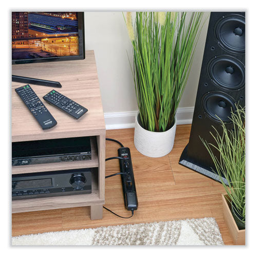 Image of Tripp Lite by Eaton Protect It! Surge Protector, 7 AC Outlets, 12 ft Cord, 1,080 J, Black