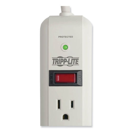 Image of Tripp Lite by Eaton Protect It! Surge Protector, 7 AC Outlets, 12 ft Cord, 1,080 J, Light Gray