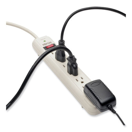 Image of Tripp Lite by Eaton Protect It! Surge Protector, 7 AC Outlets, 25 ft Cord, 1,080 J, Light Gray