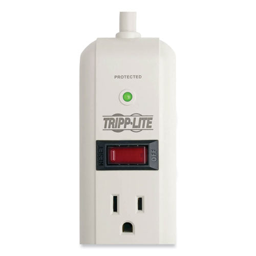 Image of Tripp Lite by Eaton Protect It! Surge Protector, 7 AC Outlets, 25 ft Cord, 1,080 J, Light Gray