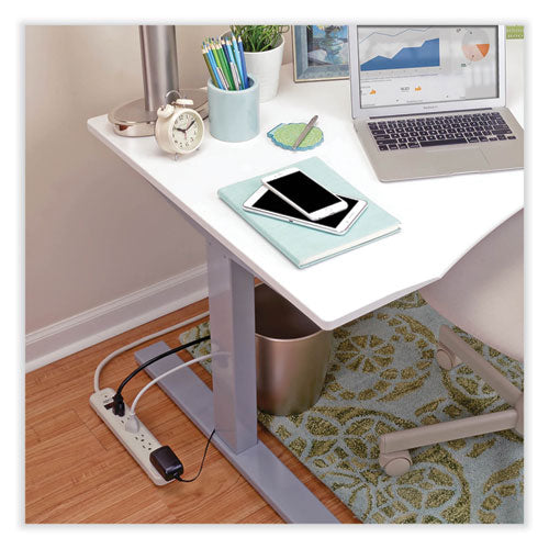 Image of Tripp Lite by Eaton Protect It! Surge Protector, 7 AC Outlets, 25 ft Cord, 1,080 J, Light Gray