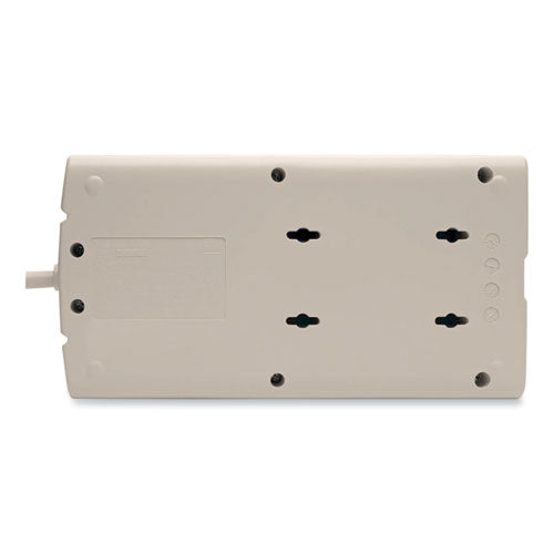 Image of Tripp Lite by Eaton Protect It! Surge Protector, 8 AC Outlets, 8 ft Cord, 1,440 J, Light Gray