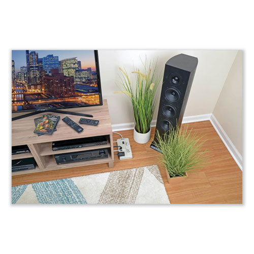 Image of Tripp Lite by Eaton Protect It! Surge Protector, 8 AC Outlets, 8 ft Cord, 1,440 J, Light Gray