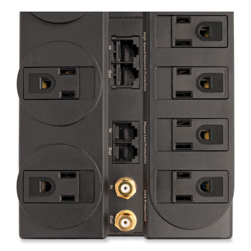 Image of Tripp Lite by Eaton Protect It! Surge Protector, 8 AC Outlets, 10 ft Cord, 3,240 J, Black
