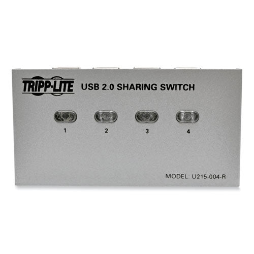 Image of Tripp Lite by Eaton Usb 2.0 Printer/peripheral Sharing Switch, 4 Ports