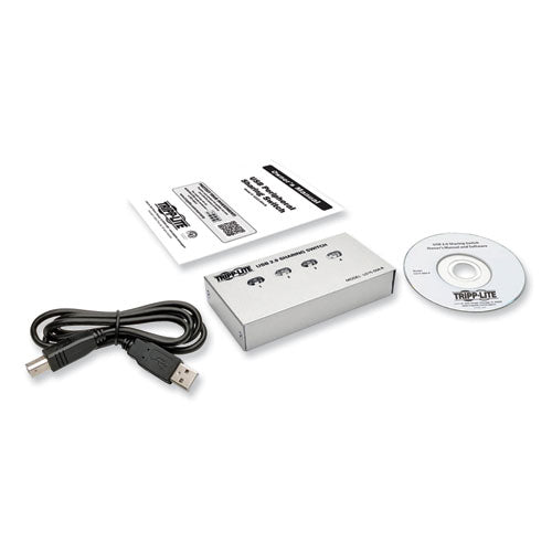 Image of Tripp Lite by Eaton Usb 2.0 Printer/peripheral Sharing Switch, 4 Ports