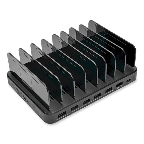 Image of Tripp Lite by Eaton USB Charging Station with Quick Charge 3.0, 7 Devices, 4.9 x 2.6 x 6.6, Black