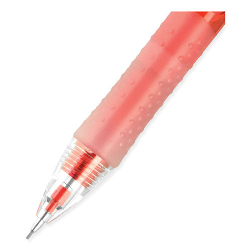 Image of uniball® Chroma Mechanical Pencil, 0.7 Mm, Hb (#2), Black Lead, Red Barrel, Dozen