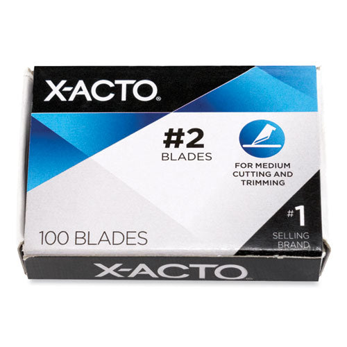 Image of X-ACTO® No. 2 Bulk Pack Blades For X-Acto Knives, 100/box