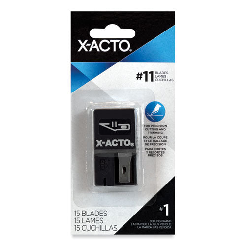 Image of X-ACTO® No. 11 Nonrefillable Blade Dispenser, 15/pack