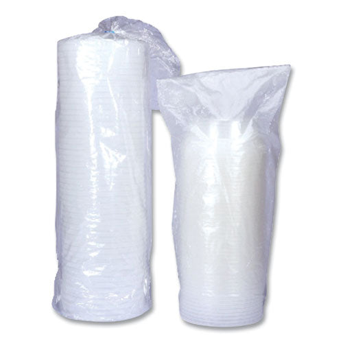Image of GEN Plastic Deli Container with Lid, 12 oz, Clear, Plastic, 240/Carton