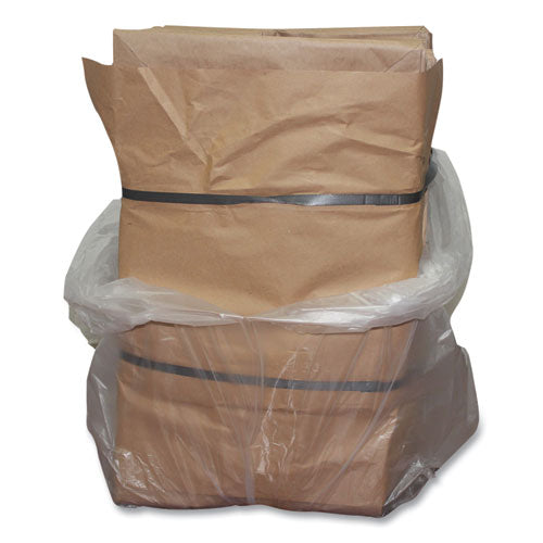 Image of Kari-Out® Kraft Paper Bags, Natural Twisted-Paper Handles, 13" x 7" x 17", Natural, 250/Carton