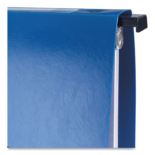 Image of Avery® Hanging Storage Flexible Non-View Binder With Round Rings, 3 Rings, 1" Capacity, 11 X 8.5, Black